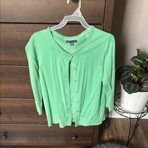 GAP Mint Green Cardigan